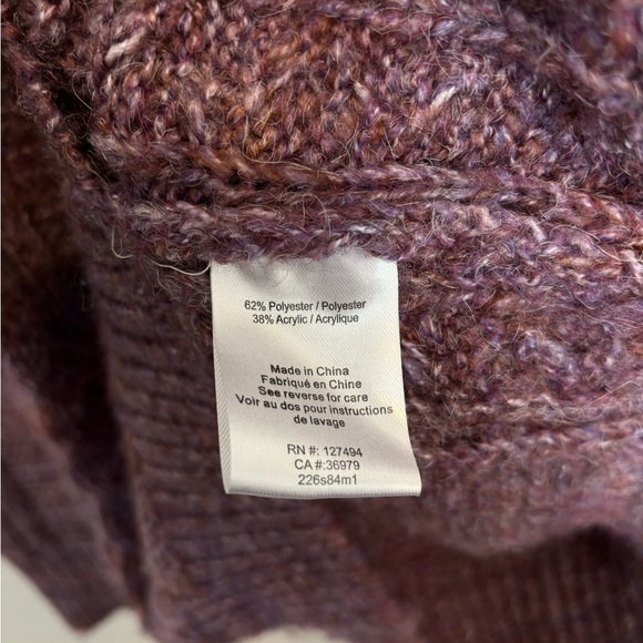 Heartloom Plum Knit Sweater - Picture 6 of 7